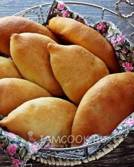 Рецепт пирожков с капустой и яйцом