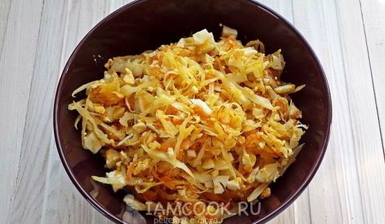 пирожки с капустой и яйцом