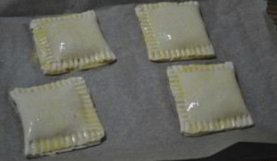 пирожки с капустой из слоеного бездрожжевого теста