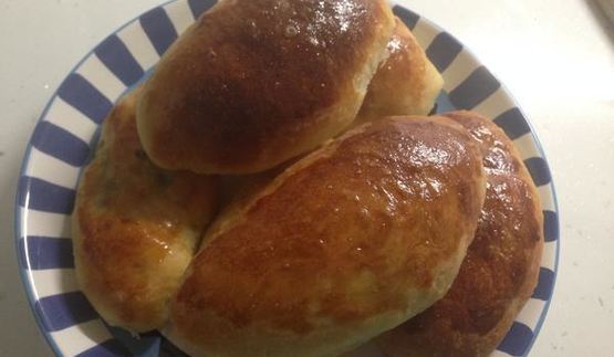 пирожки с куриной печенью