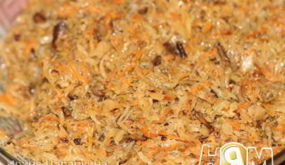 пирожки с квашеной капустой и белыми грибами