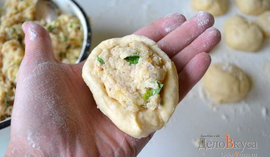 пирожки с мясом и картошкой в духовке