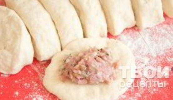 пирожки с мясом в духовке