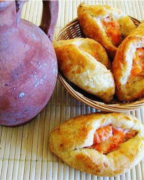 Пирожки с семгой