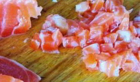 пирожки с семгой