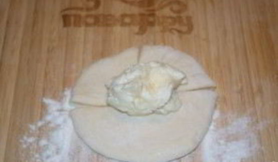 пирожки с творогом из дрожжевого теста