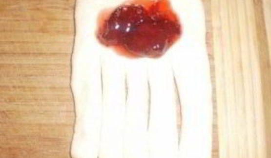 пирожки слоеные с вареньем