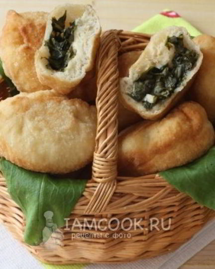 Рецепт пирожков со щавлем