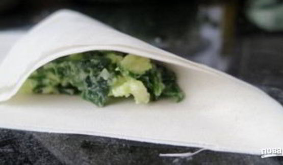 пирожки со шпинатом