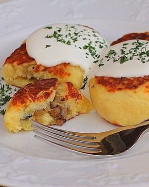 Постные картофельные пирожки