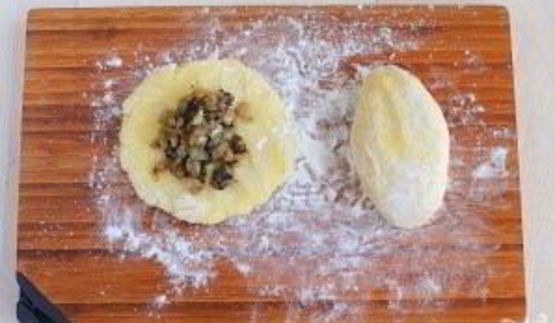 постные картофельные пирожки