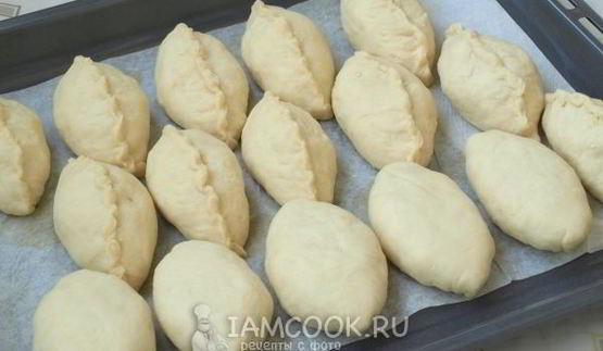 постные пирожки с капустой