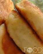 Творожные пирожки с яблоками