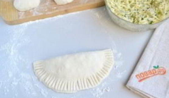 вкусные кутабы с сыром и зеленью