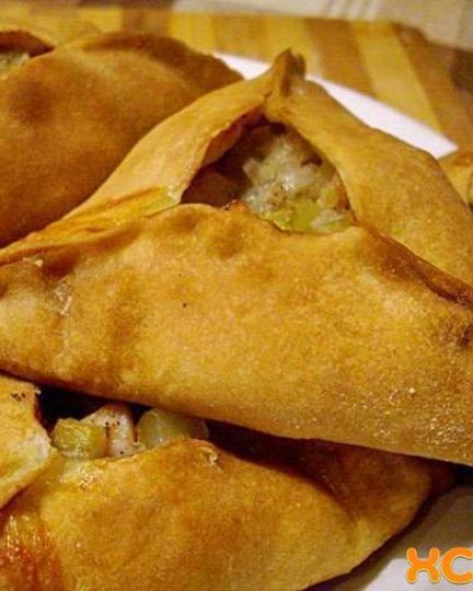 Рецепт эчпочмака с мясом и картошкой