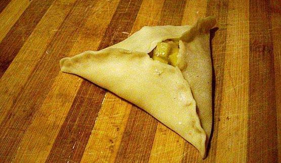 эчпочмак с мясом и картошкой