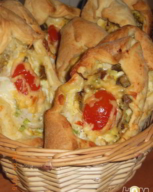 Закусочные пирожки с рыбой