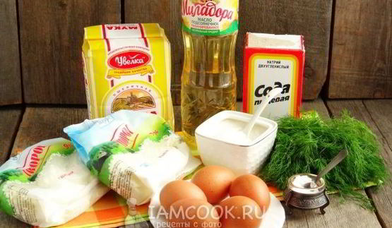 жареные пирожки из творожного теста