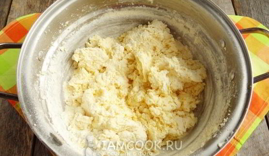 жареные пирожки из творожного теста