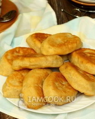 Жареные пирожки на кефире