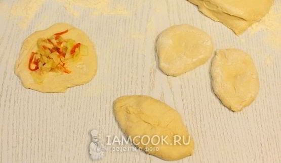 жареные пирожки на кефире