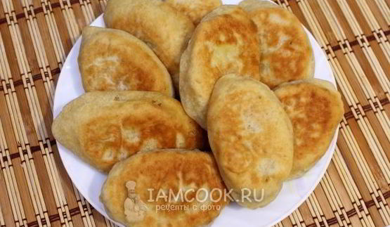 жареные пирожки на кефире