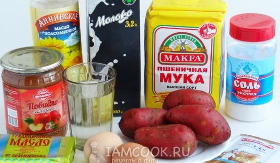 жареные пирожки с повидлом