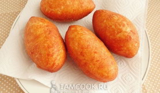 жареные пирожки с повидлом