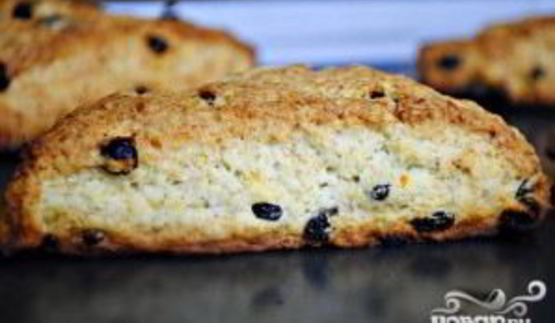 апельсиново-смородиновые пирожные