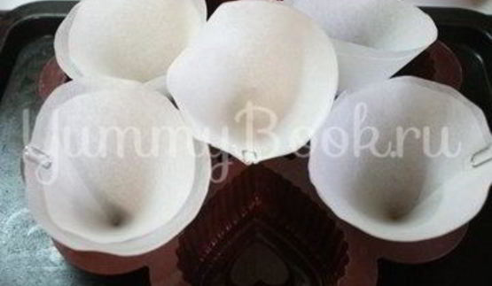 бисквитные пирожные елочки