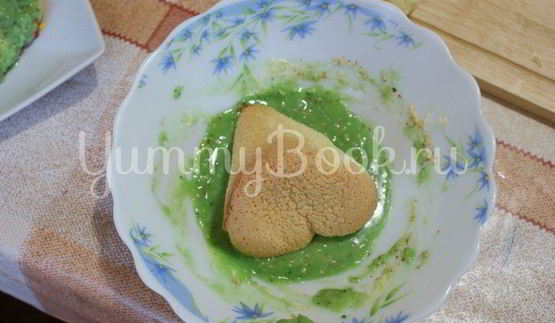 бисквитные пирожные елочки