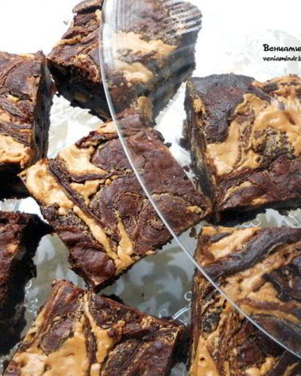 Рецепт брауни с арахисовым маслом