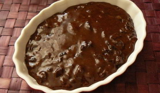 брауни с горьким шоколадом