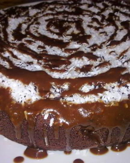 Рецепт брауни с творогом и бананами