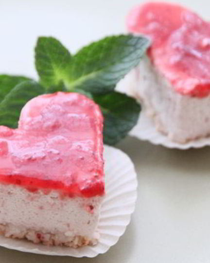 Рецепт кокосово-клубничного пирожного