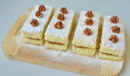 кокосовые пирожные со сгущенкой