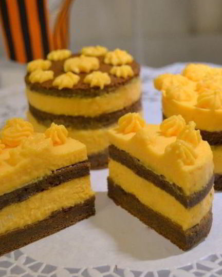 Рецепт муссового пирожного георгиевского