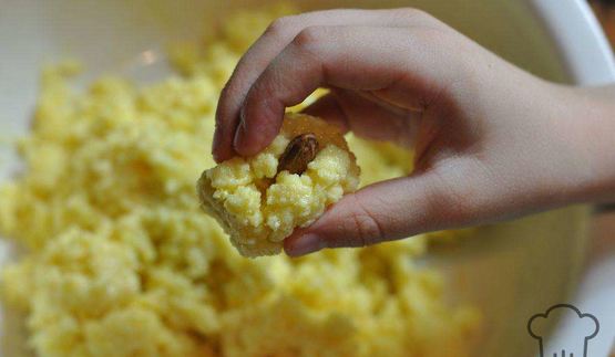 новогодний десерт снежки