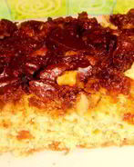 Овсяные пирожные с шоколадом и орехами