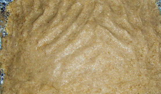 овсяные пирожные с шоколадом и орехами