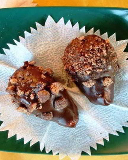 Рецепт пирожного ежики