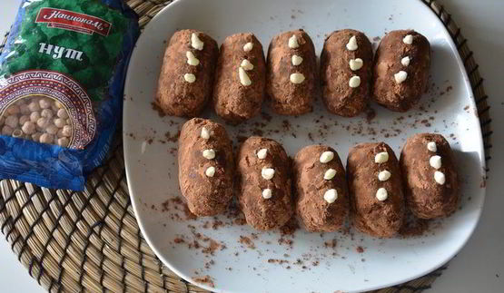 пирожное картошка из нута