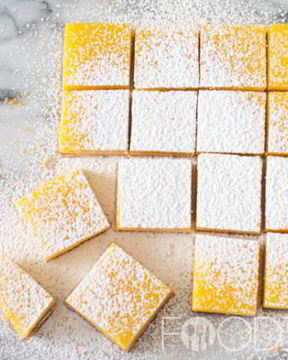 Пирожное с лимонным кремом