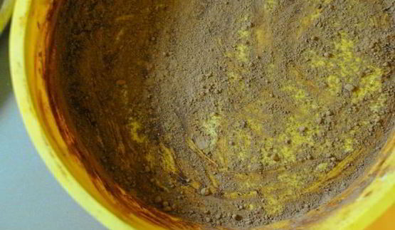 пирожное с маскарпоне и апельсиновой карамелью