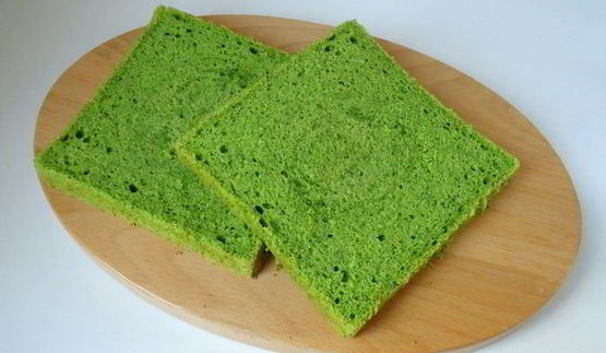 пирожное шпинат-малина