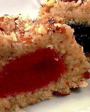 Пирожные без выпечки с мармеладом