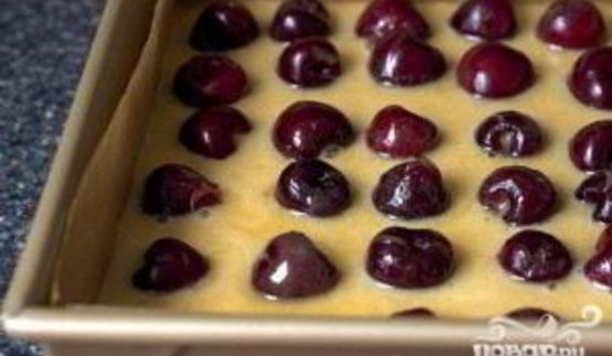 пирожные с вишней