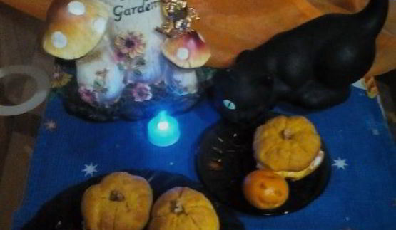 пирожные ведьмины тыквочки
