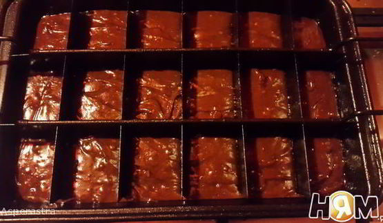 шоколадно-арахисовые брауни