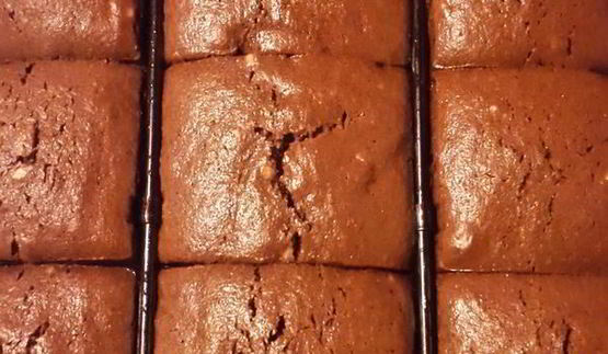 шоколадно-арахисовые брауни